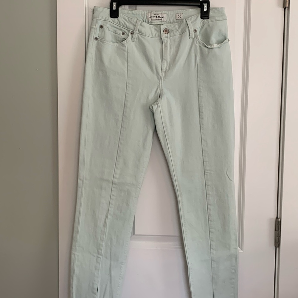 Lucky Brand Mint Green Jeans